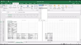 43   How to scale the printout of the worksheet