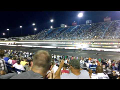 2014 NHRA drag races Joliet, IL slo-mo