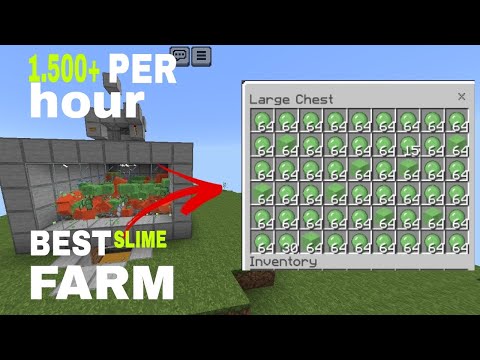 NEW SIMPLE 1.21 SLIME FARM TUTORIAL in Minecraft Bedrock (MCPE/Xbox/PS/Switch/PC)