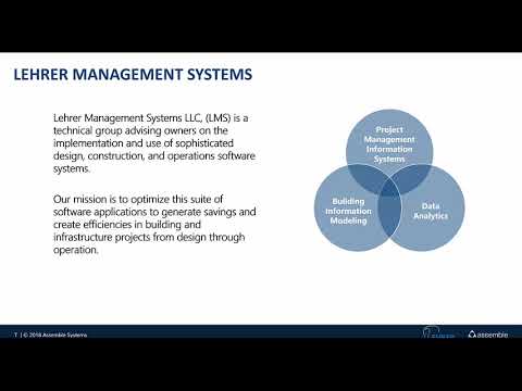 Lehrer, LLC. Uses Assemble for Increased Project Insight – Delivering Value to the Owner