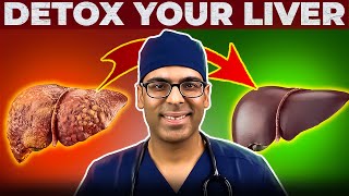 How to DETOX your FATTY liver without medications ⁉️Harvard Trained Liver Specialist Explains