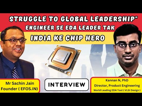 Ep-2 Career Growth Secrets: Hard Work, Consistency & AI Future | Dr. Kannan N | EFOS Career Talk