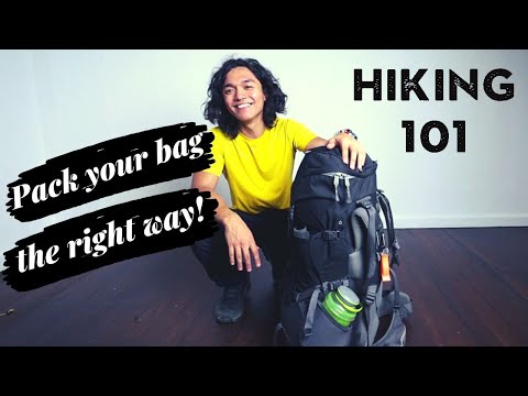 How to PACK your backpack (Hiking)