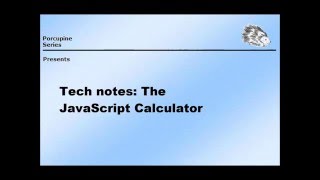 JavaScript, HTML & CSS Calculator