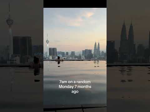 The perfect sunrise 🌅 #SHORTS #travel #kualalumpur #malaysia #sunrise