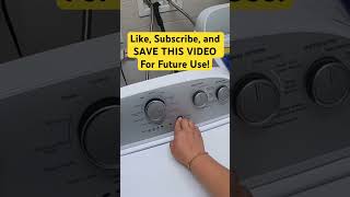Whirlpool Washer Not Agitating or Spinning! #howtofix #diyrepair #appliancerepair #washerrepair #diy