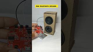Mini speaker box #experiment #tech #bluetooth #project