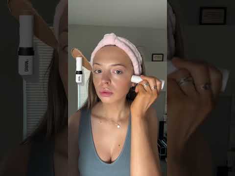 everyday clean girl makeup routine #makeup #cleangirlmakeup #glowymakeup #skincare #microinfluencer