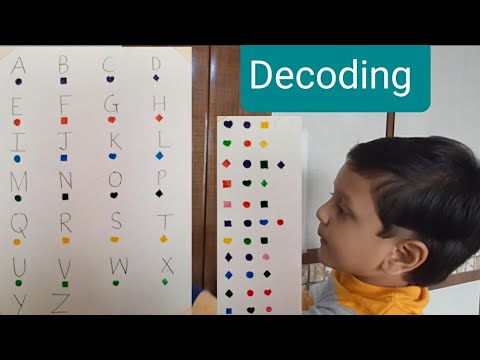 Decoding for kids | Brain boosting activity | Improves concentration in kids | 3 - 6 yrs activity |