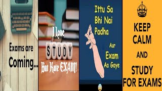 EXAMS ARE COMING | EXAM TENSION | EXAM SEASON | STAY PREPARED | GOOD LUCK | TIK TOK VIDEO