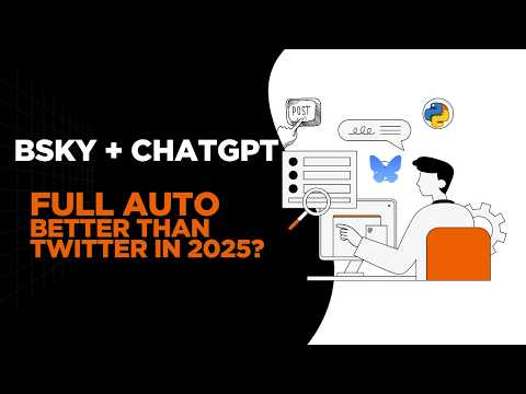 Automate Bsky Posts with ChatGPT & Python (Better Than X?) | Full Setup Tutorial for 2025