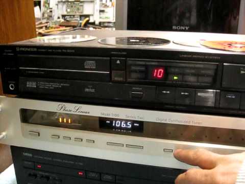 YAMAHA A-720 Amp & Phase Linear 5100 Tuner (Test)