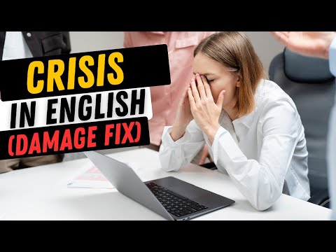 English for Crisis Communication: Damage Control Scripts for PR Disasters