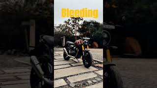 The Death Machine 💀 | Triumph Beast Roars on Indian Streets #shorts