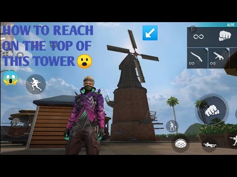 How to reach on the top of the tower😲