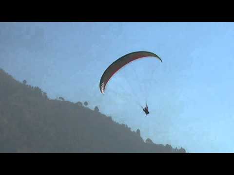 paragliding at bhimtal