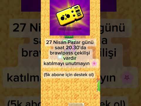 #brawlstars#keşfet #brawlstarsgame  #brawlstarscekilis #brawlpassfree #brawlstarsshorts #canlıyayın