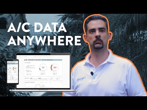 Monitor Customer A/C Units Remotely to Diagnose Problems