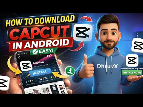 How to Download CapCut in Android 😍 CapCut app Download From Play store