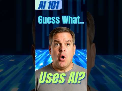 Guess What Uses AI? Everyday Tech You Didn’t Know! | AI 101 Series #ai #aitools #smarthome #tech