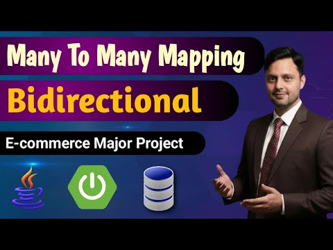 #7 -- JPA ManyToMany Bidirectional Relationship | Spring Boot #ecommerceproject #springbootproject