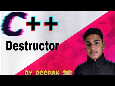 @codewithsurya8918 Destructor.