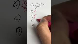 A Nice Exponent Math Simplification #mathematics #exponenttricks #fractiondivision #themathscholar23