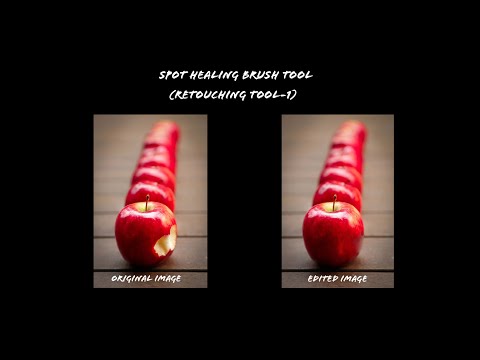 How To Use Spot Healing Brush Tool In Adobe Photoshop