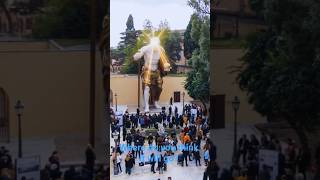 Where do you think it will go? #Constantine #EpicStatue #CinematicScene #MythicalPower #3DRealistic