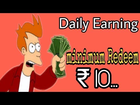 Daily Redeem earning app with payment proof