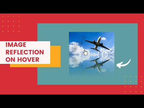 Image Reflection on Hover using HTML and CSS