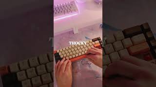This THOCKY Keyboard Sounds Amazing! #mechanicalkeyboard #keyboard #customkeyboards
