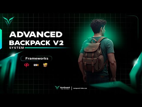 FiveM Script | Backpack System  [ESX/QBCore] V2🎒