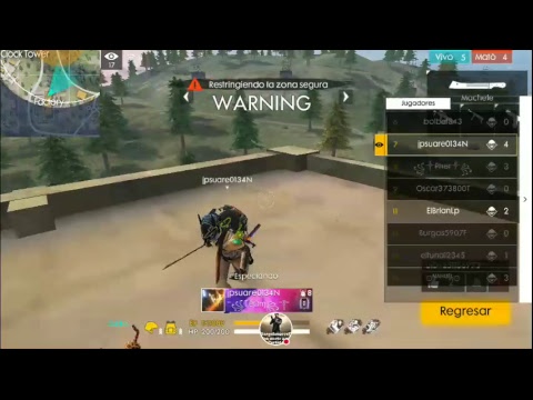 Mi transmisión continua de Free Fire