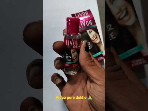 livon hair serum | livon hair serum honest review | get instant shiney and silky hair | #shorts