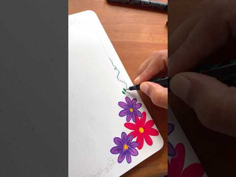Notebook border ideas in easy simple steps #art #youtubeshorts