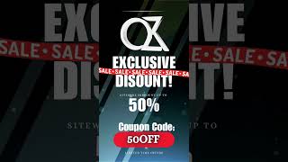 Shop Qazer Sitewide Code! #ShopQazer #UrbanStyle #StreetwearVibes #FreshFits #StyleUnleashed #50off