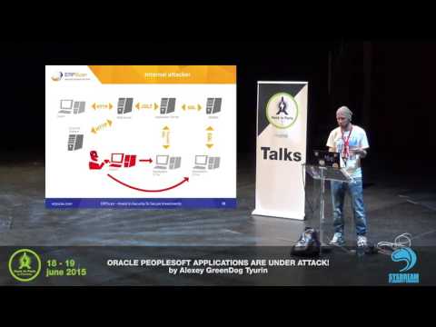 HIP15-TALK:Oracle PeopleSoft applications are unerde attacks