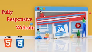 Build a Fully Responsive Website with HTML & CSS | #WebDevelopment #ResponsiveDesign #HTML #CSS