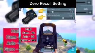 #bgmi #norecoil #senstivity #settings #pubgnorecoil