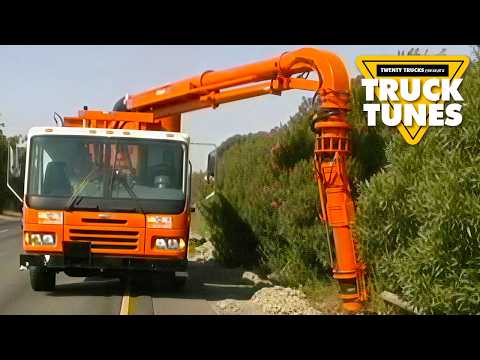 Vacuum Truck 4K | Truck Tunes for Kids | Twenty Trucks Channel