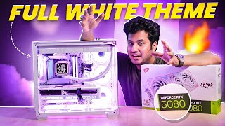 4K White Theme Gaming PC ft  Colorful igame Geforce RTX 5080 Ultra White