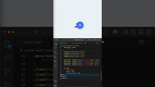 Css Floating Expandable Circular Menu  #coding #frontendcourse #cssanimation #csstutorial #htmlcss