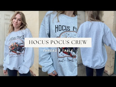 Shop Hocus Pocus Crewnecks 🎃👻 #shorts #hocuspocus #fallfashion