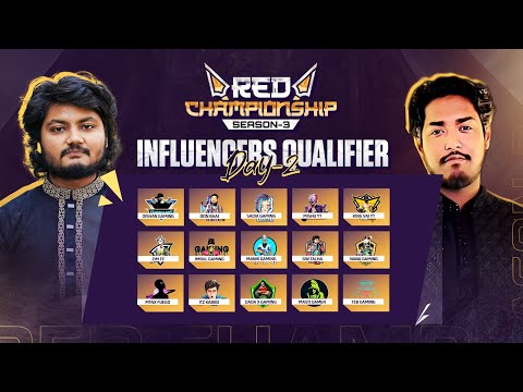 [🔴LIVE] RED CHAMPIONSHIP SEASON-03 | INFLUENCERS QUALIFIER GROUP-B | FREEFIRE @ItzKabbo