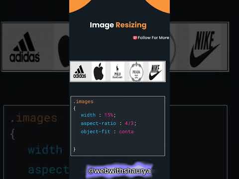 How to resize images in html css || WebWithShaurya #coding #webdesign