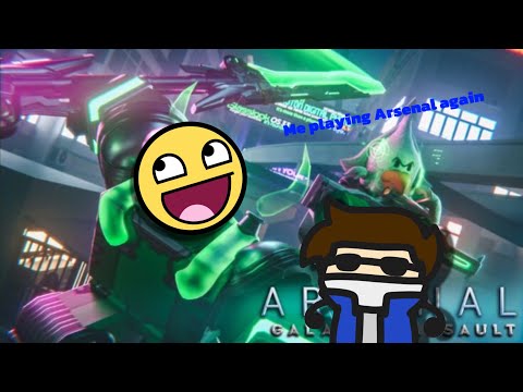 Me playing Roblox Arsenal again (Even though the galactic update ended) | Gameplay | Entertainment |