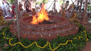 20170508 Lord Narasimhadeva Caturdasi Fire Yajna Ceremony.