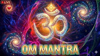 LIVE OM CHANT | 108 TIMES | MUSIC FOR YOGA & MEDITATION | AUM CHANTING | OM MANTRA
