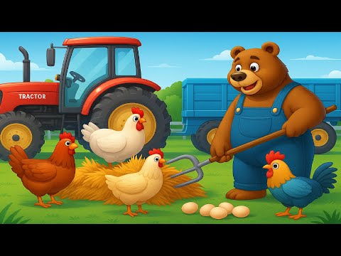Transporting Chickens to the New Coop by Trator🐓🚜|  Farm Work